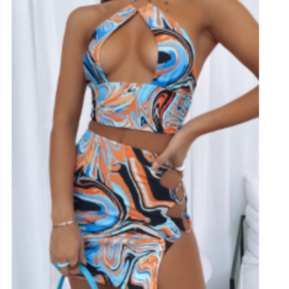 White Fox 2 Piece Summer/Festival Set